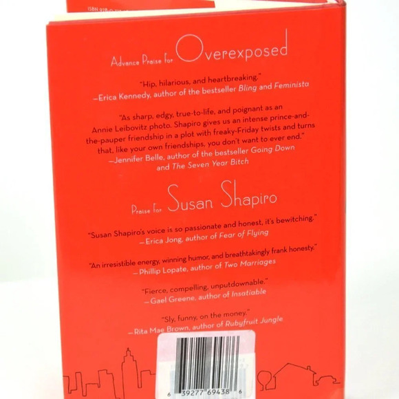 NWT BARNES AND NOBLE HARDCOVER OVEREXPOSED A NOVEL BY SUSAN SHAPIRO - Picture 2 of 2